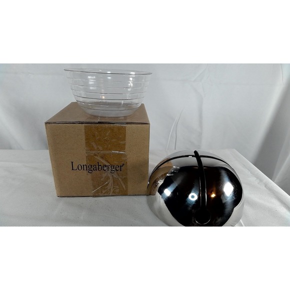 Longaberger Little Things Basket Set with Jingle Bell Topper- NEW - Picture 5 of 14